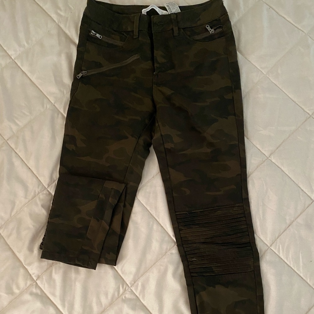 Zara motor style jeans